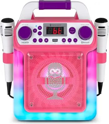 Groove Mini HDMI Karaoke Player with Two Microphones | Nordstrom