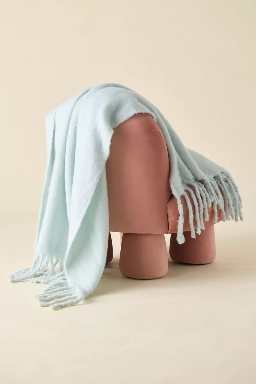 Monroe Faux Mohair Scarf Throw Blanket | Urban Outfitters (US and RoW)
