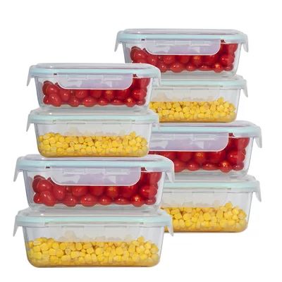 Gibson Meal Prep 8 Container Food Storage Set Rebrilliant | Wayfair North America