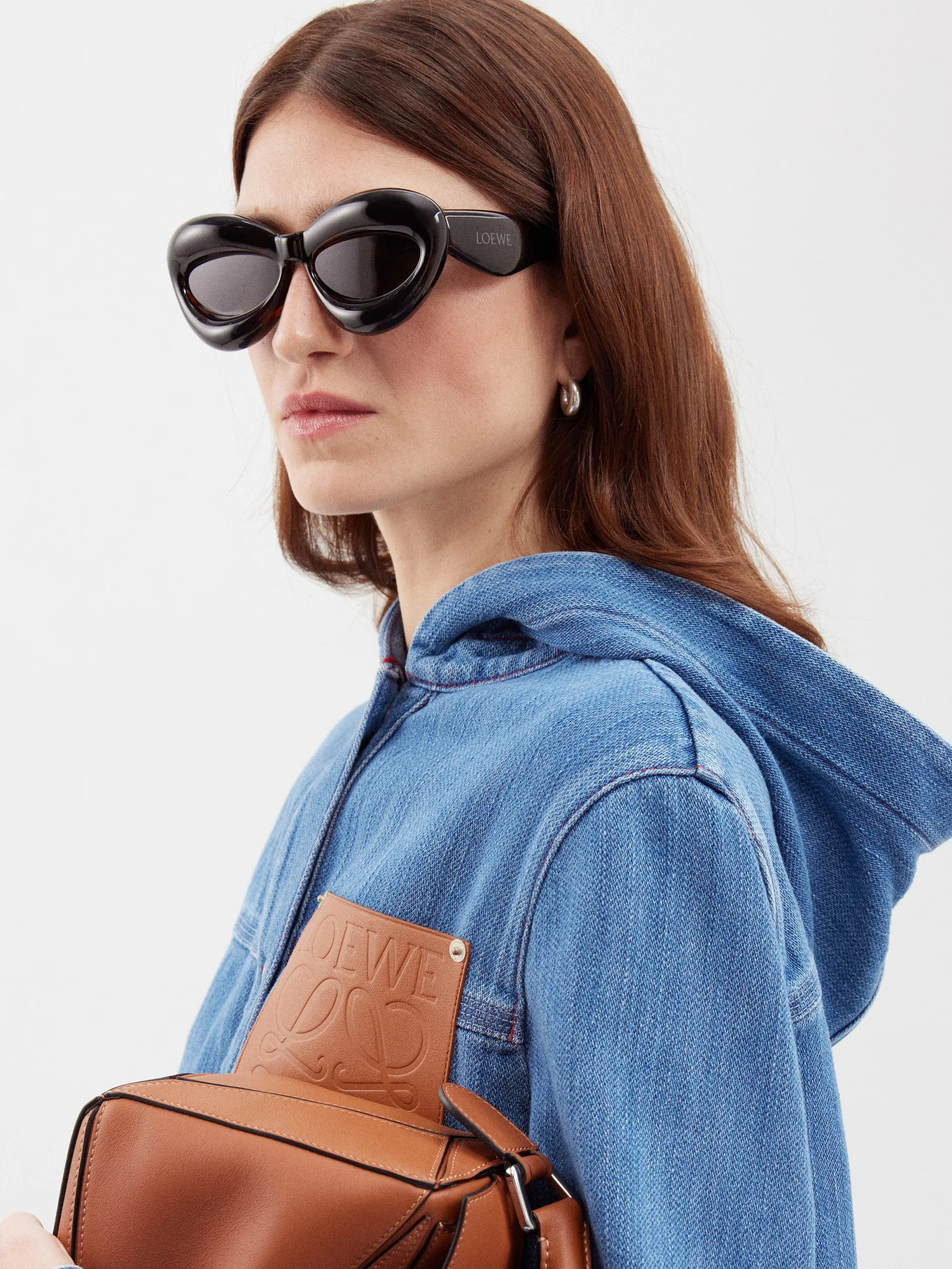 Inflated cat-eye tortoiseshell-acetate sunglasses | Matches (UK)