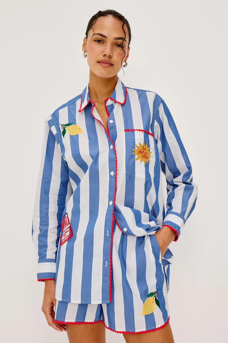 RAILS X GIADZY ELSA SHIRT - DOLCE VITA EMBROIDERY | Rails