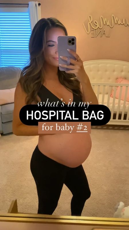 Hospital Bag for Baby #2 , maternity, pregnancy

#LTKbump #LTKbaby