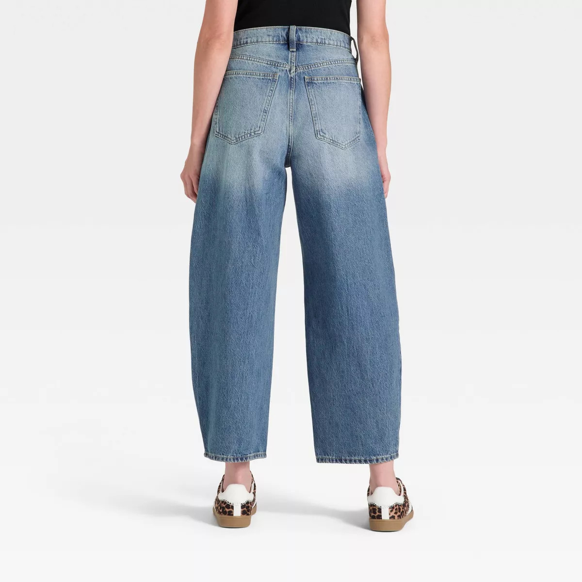 Women's High-Rise Easy Barrel Ankle Jeans - Universal Thread™ | Target