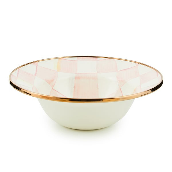 MacKenzie-Childs Rosy Check Breakfast Bowl | MacKenzie-Childs