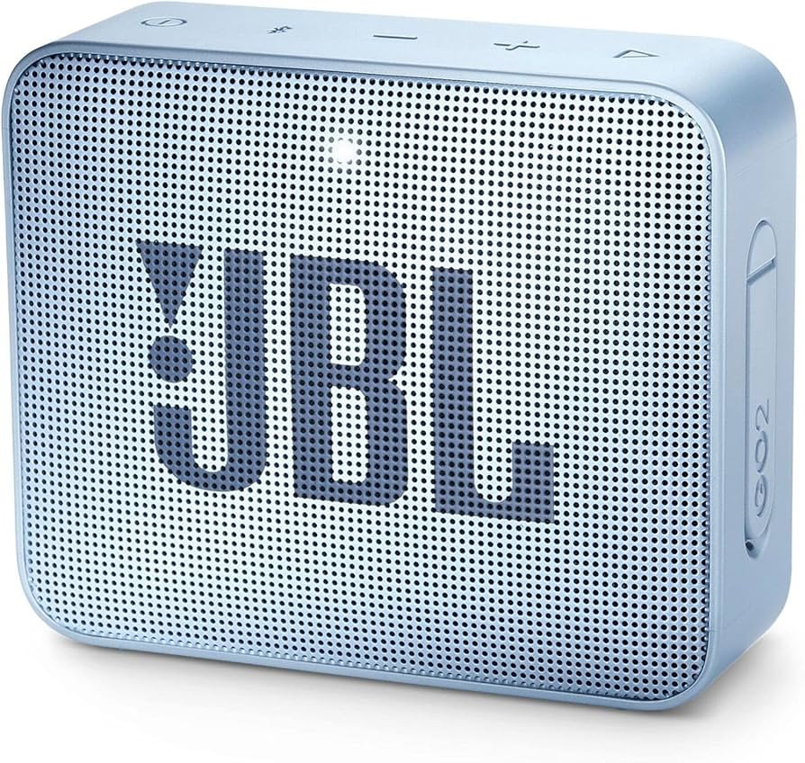 JBL GO2 - Waterproof Ultra Portable Bluetooth Speaker - Cyan | Amazon (US)