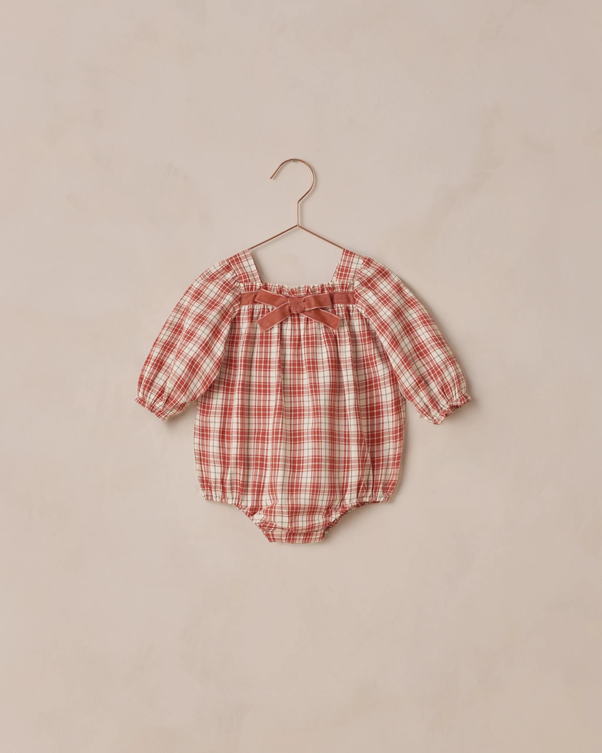Annette Romper | Holiday Tartan | Rylee + Cru