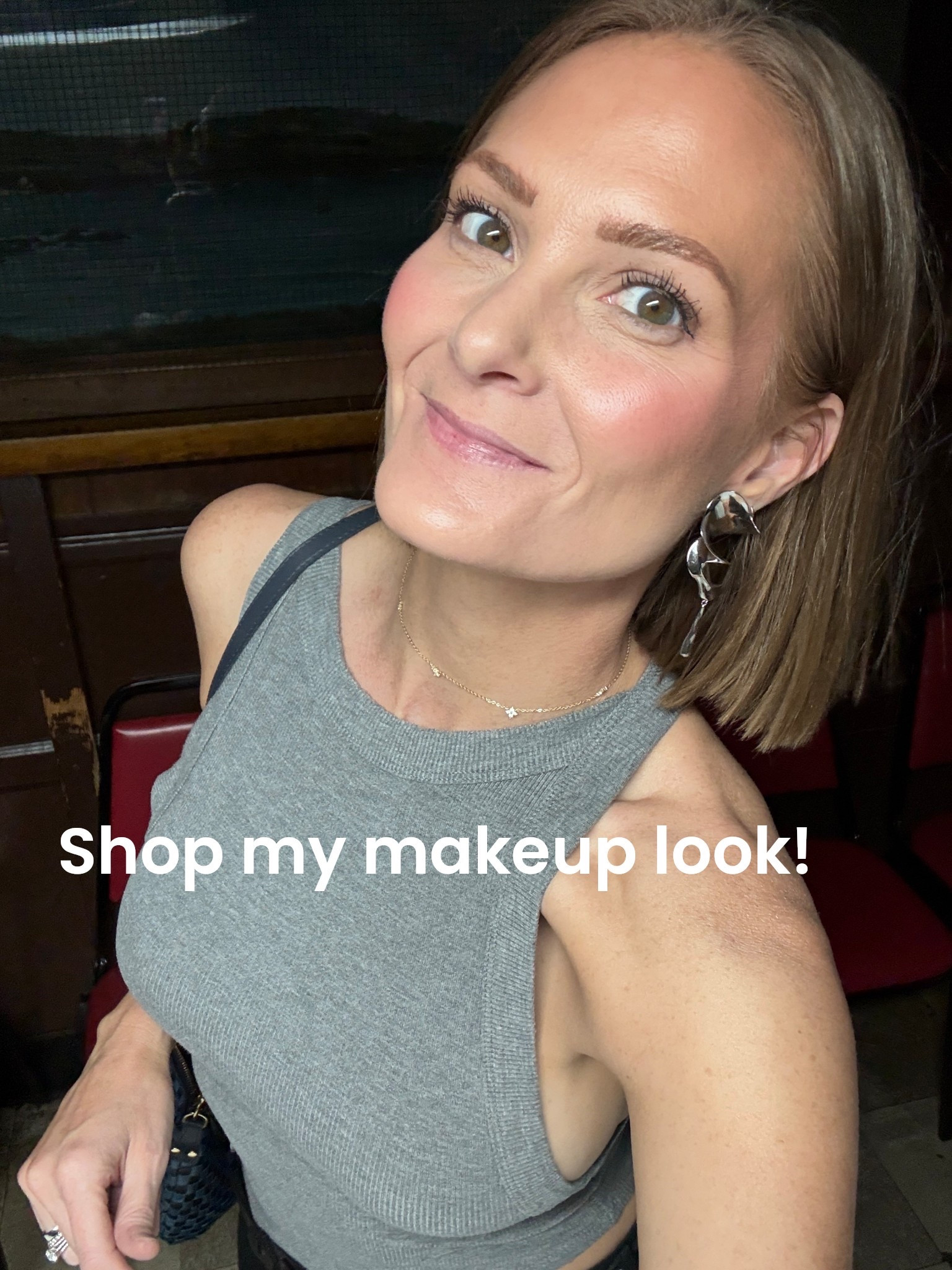 Here’s everything on my face for a night out.  (Most are sold at #sephora) 
Foundation shade 112 
Tower 28 concealer shade 3.0 CC
Bronzer shade Bois (be sure to powder your face first bc it applies patchy for me if I don’t)
Blush shade Butterflies
Brow powder shade auburn
Sarah cream eye liner shade everyday taupe 

#LTKBeauty #LTKgrwm #LTKOver40