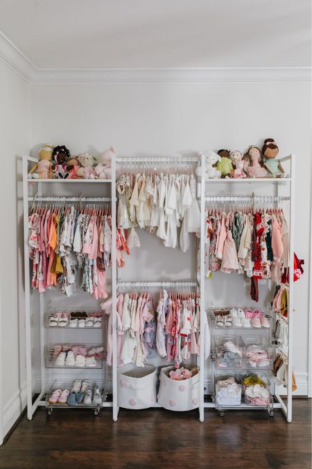Baby Girl Nursery Storage 🎀

baby girl nursery // nursery storage // nursery decor // nursery organization // nursery closet organization // baby girl clothes

#LTKhome #LTKbaby #LTKfindsunder100