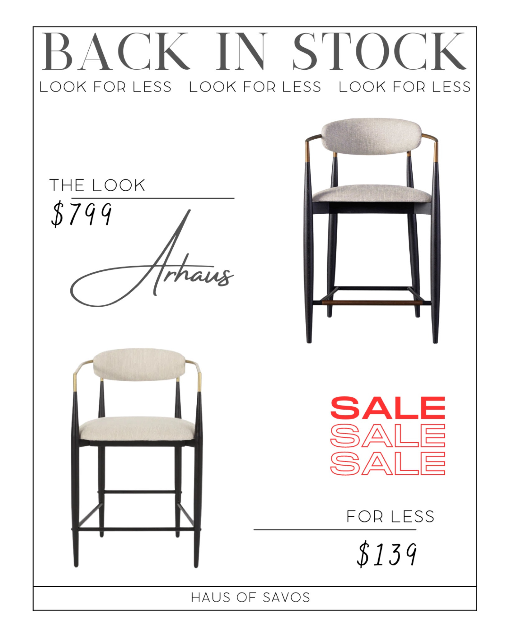 Inspired by the Arhaus Jagger counter stool 

Cloud, linen counter stool, grey counter stool, wood counter stool, comfortable counter stools, modern counter stools, RH, look for less, kitchen ideas, kitchen decor, dining room ideas, dining, organic modern, transitional, glam, wayfair, counter stools under $500, velvet counter stool, leather counter stool, transitional home decor 

#organicmodern #kitchen #counterstool 

#LTKhome #LTKstyletip #LTKsalealert