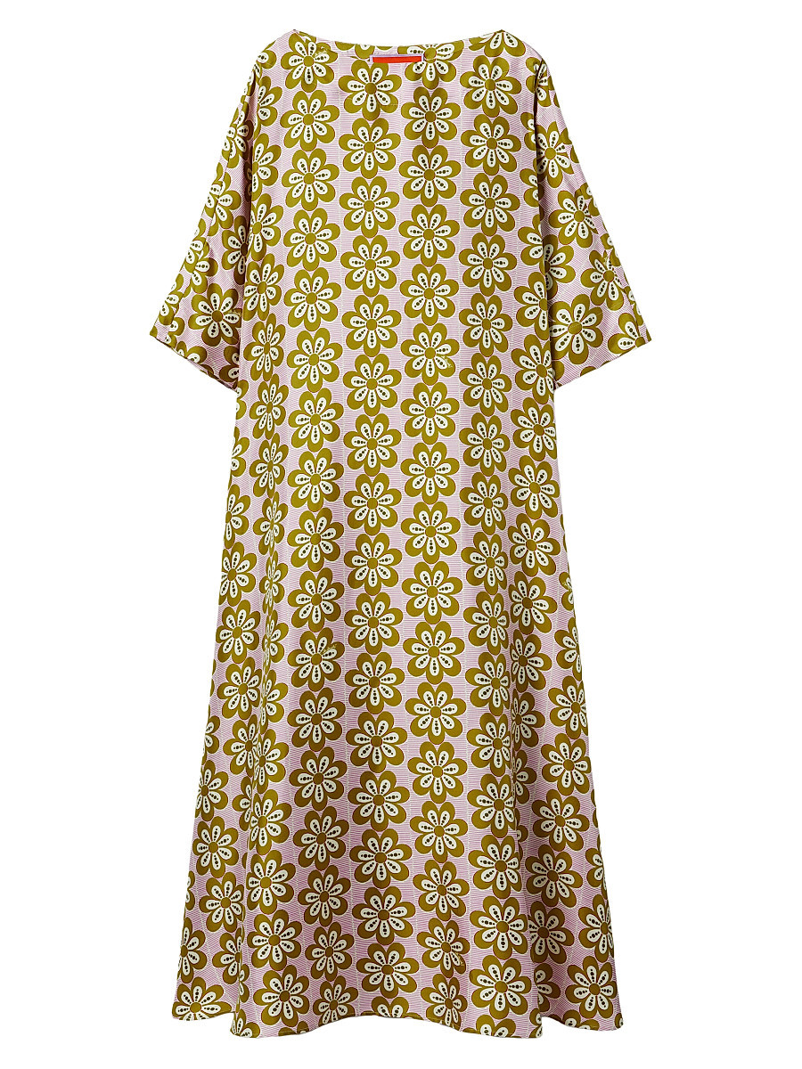 Women's Muumuu Dress Round Neck - Caper Pink - Size XL | Saks Fifth Avenue