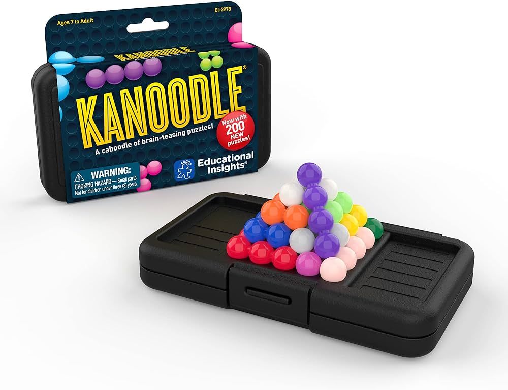 Educational Insights Kanoodle 3D Brain Teaser Puzzle Game, Featuring 200 Challenges, Stocking Stu... | Amazon (US)