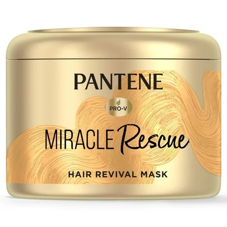 Pantene Hair Mask Deep Conditioning Hair Mask for Dry Damaged Hair Miracle Rescue 6.4 oz | Walmart (US)