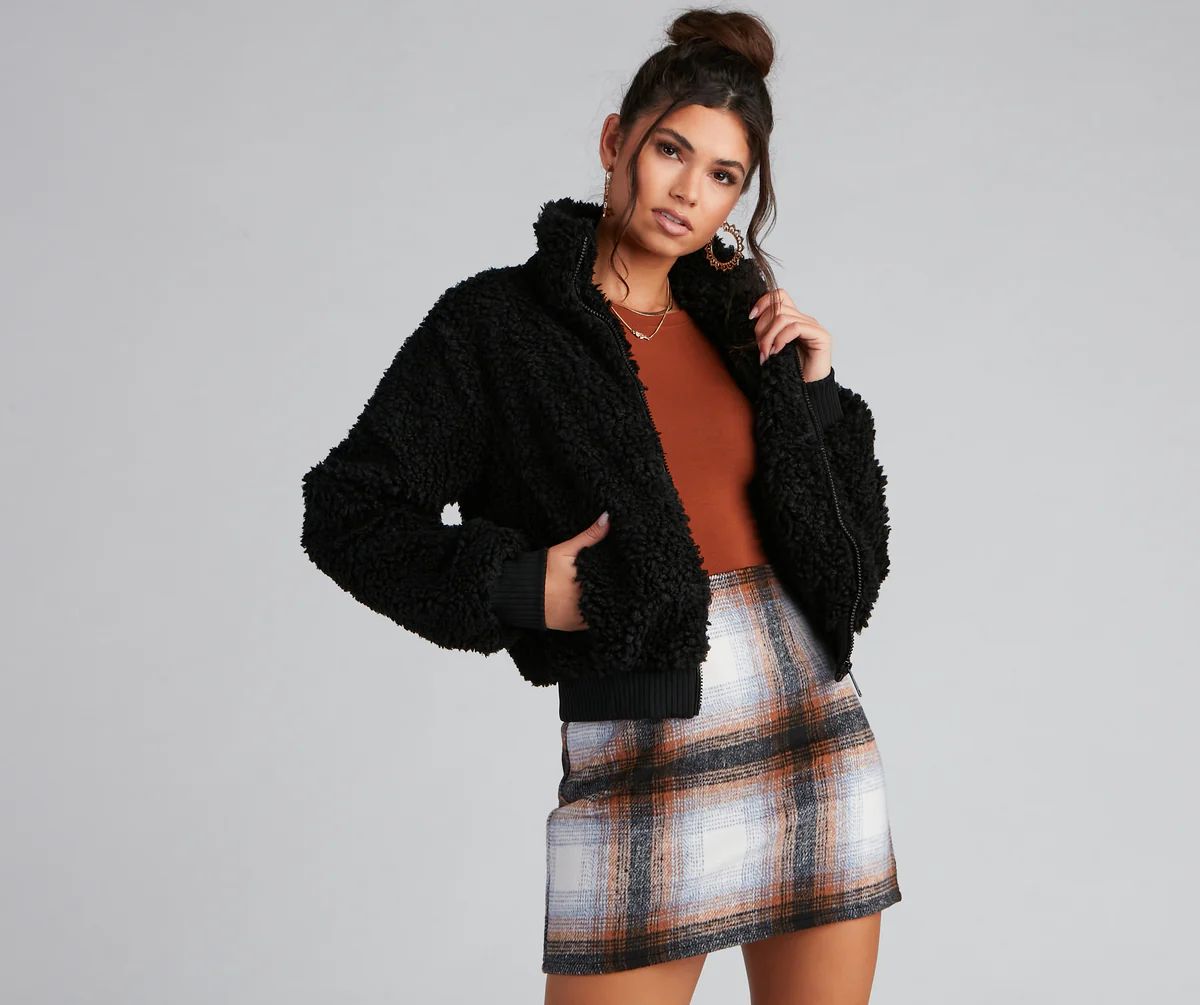 Cozy And Chill Faux Fur Jacket | Windsor Stores