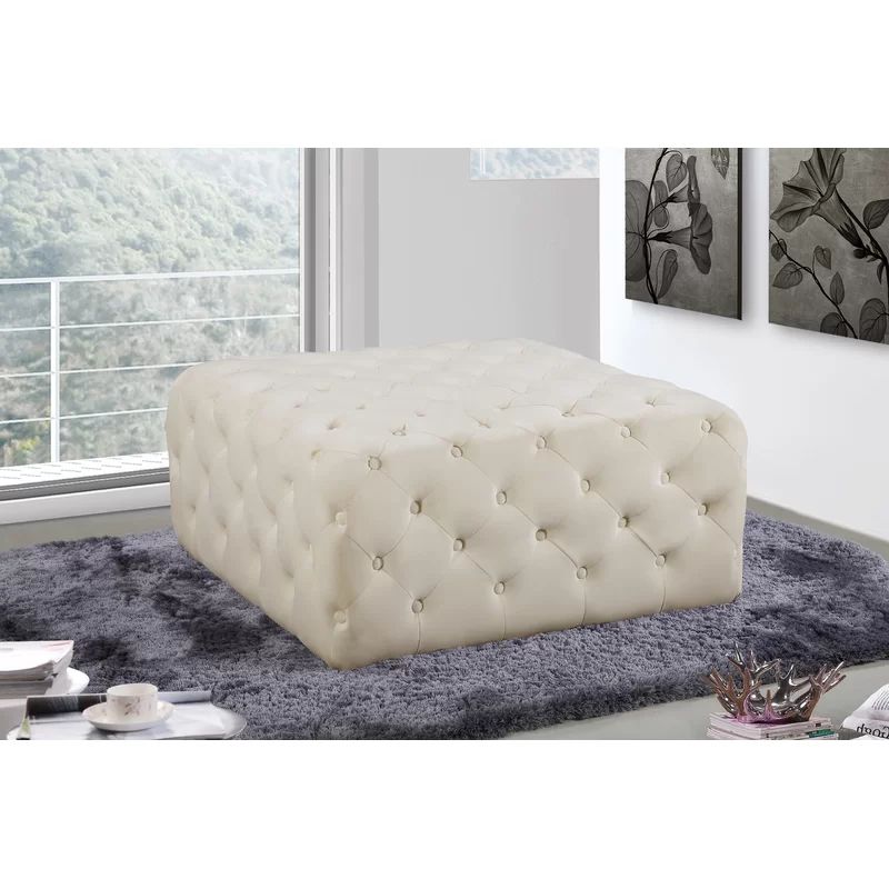 Newbold Velvet Ottoman | Wayfair North America