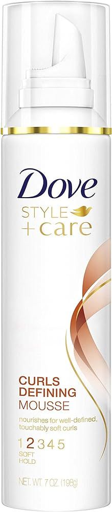 Dove STYLE+care Curls Defining Mousse, Soft Hold 7 oz | Amazon (US)