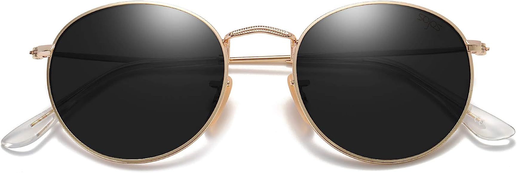 SOJOS Small Round Polarized Sunglasses for Women Men Classic Vintage Retro Frame UV Protection SJ... | Amazon (CA)
