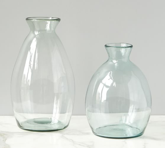 Artisanal Recycled Glass Vases | Pottery Barn (US)