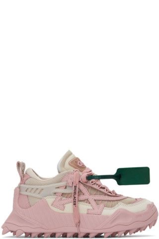 Beige & Pink Odsy 1000 Sneakers | SSENSE