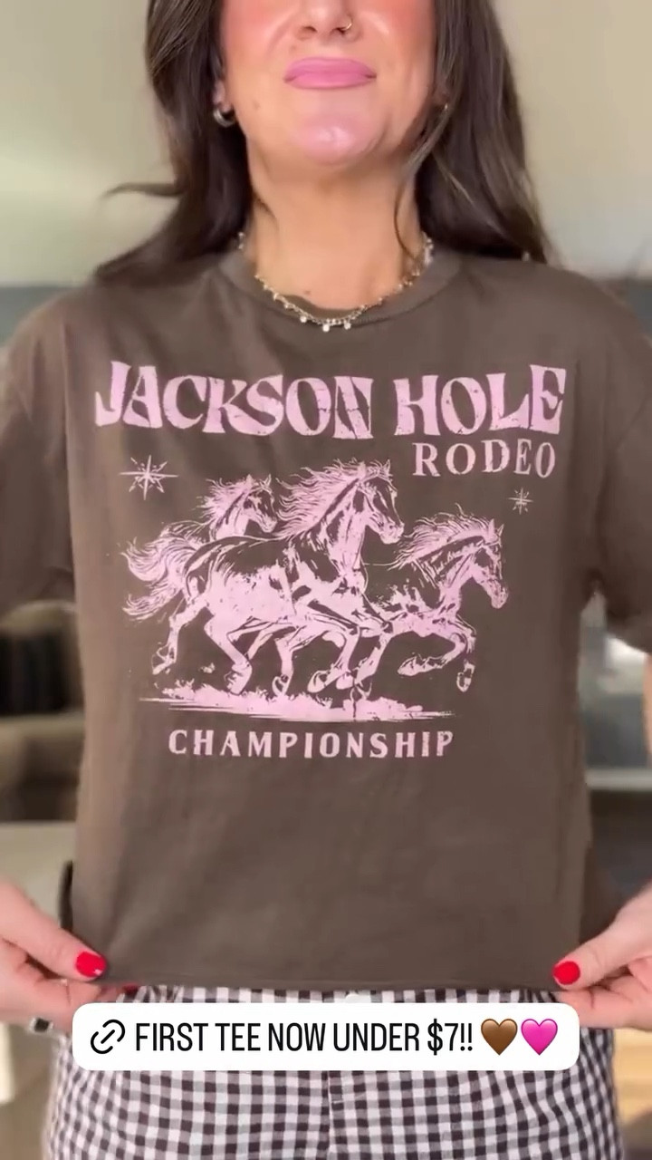 Jackson Hole tee now under $7!!

#LTKSaleAlert #LTKootd #LTKSeasonal