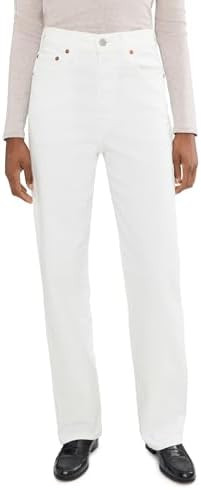 Levi's Women's Ribcage Straight Full Length Jeans | Amazon (US)