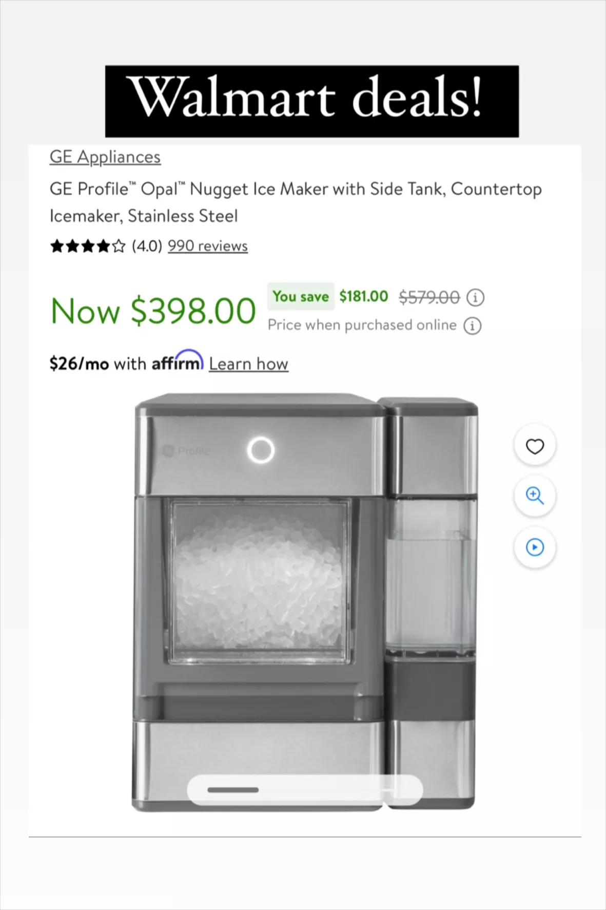 GE Countertop Ice Makers for sale