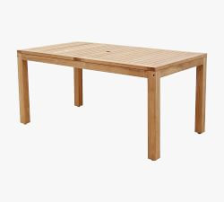 Saldano Teak Rectangular Outdoor Dining Table (63"-87") | Pottery Barn (US)