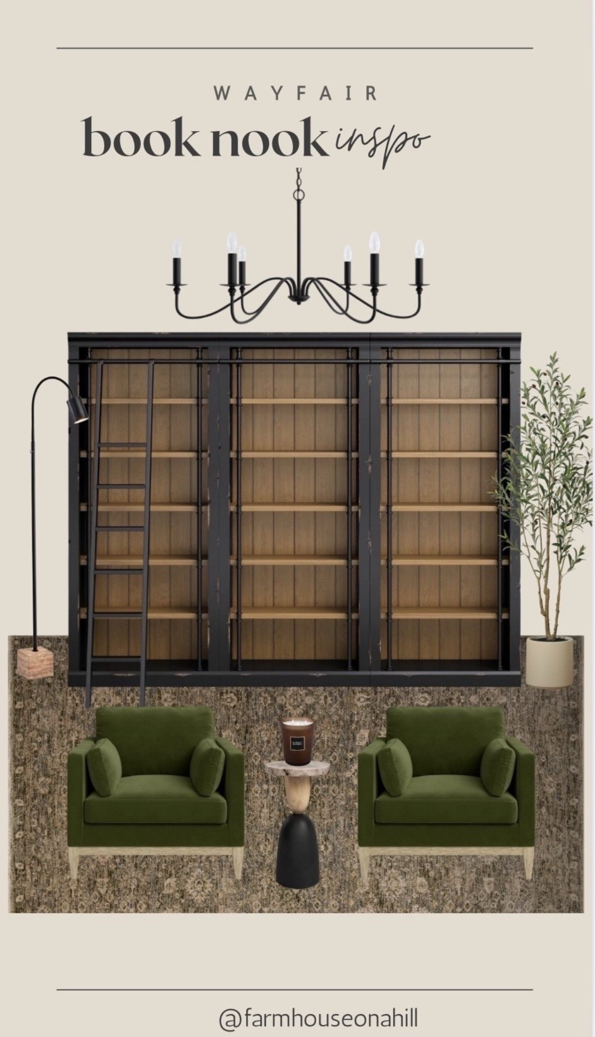Obsessed with this book nook inspo ✨ would be perfect in an office too!

#LTKHome #LTKSaleAlert