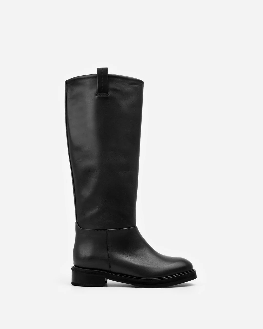 Frances Leather Black | Flattered