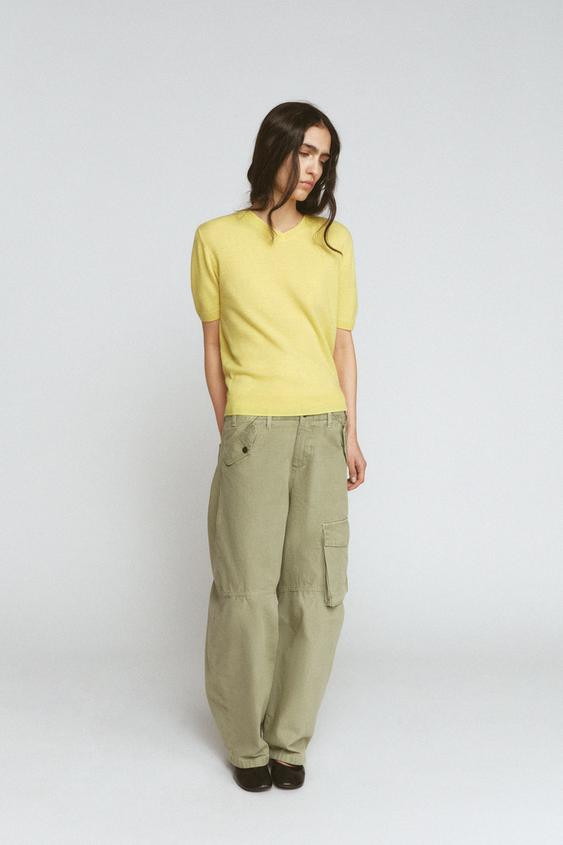 ZW COLLECTION CARGO TROUSERS | Zara UK
