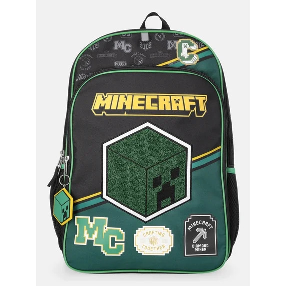 Minecraft Kids Varsity Backpack | Walmart (US)