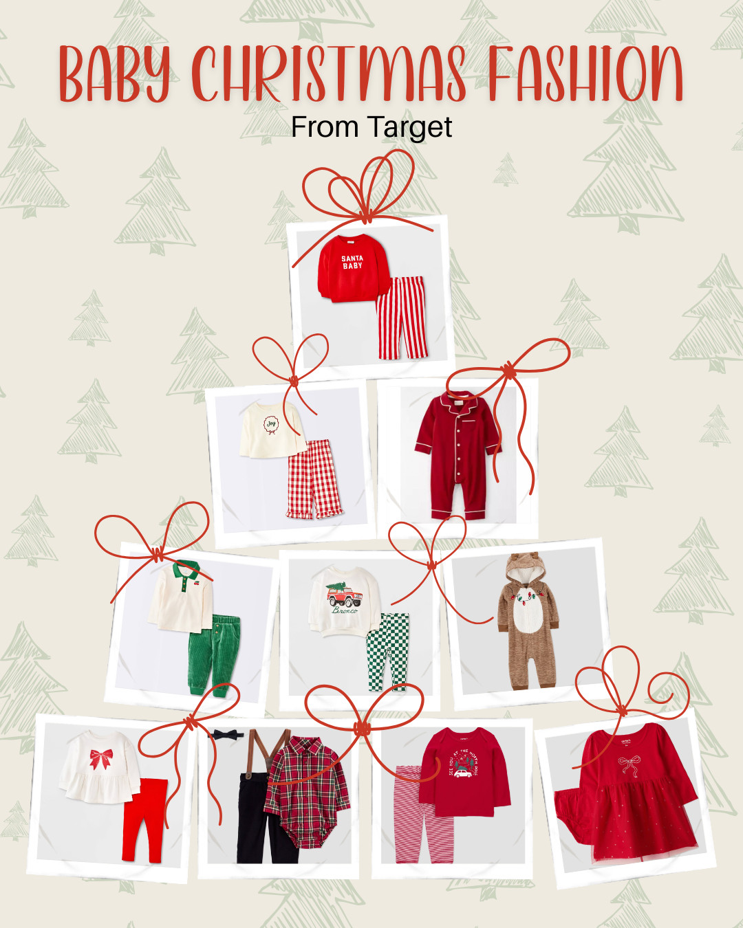 The cutest baby Christmas outfits are available online now! #targetstyle #babystyle #babychristmas #targetchristmas 

 #LTKHoliday #LTKSeasonal #LTKBaby