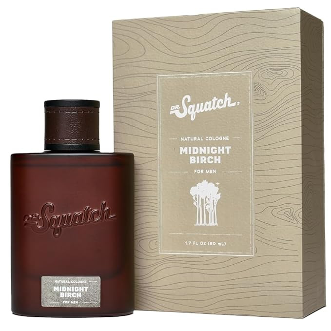 Dr. Squatch Men's Cologne Midnight Birch - Natural Cologne Made With Sustainably-Sourced Ingredie... | Amazon (US)