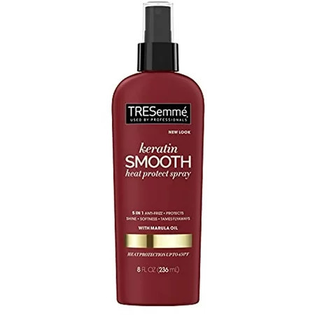 Tresemm Thermal Creations Keratin Smooth Leave-In Heat Protectant Spray Hair Heat Protection Formula With Keratin And Marula Oil 8 Oz | Walmart (US)