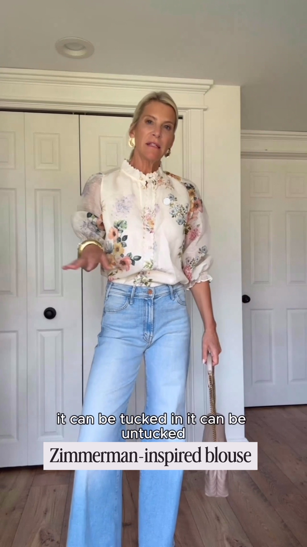 This Zimmerman-inspired blouse is even more beautiful in person! The luxe silk and linen blend gives it such an elevated feel, and it pairs perfectly with jeans, white shorts, cream trousers, or even for your next vacation. 

Don't forget to use code myAngela for 10% off at Fabrique!

👩‍💻 LTK PRO TIPS
❤️ Heart = Support my posts ;-)
🔖 Save = Get sale & restock alerts for the things you love!
📋 Lists = Keep favorites organized (List ideas: Vacation, Summer Style, Date Night!)
📲 Share = Send lists and products to a friend (or your daughters like me).
💬 Comment = Ask me anything, and I'll answer. ;-)

#LTKootd #LTKOver40 #LTKSaleAlert
