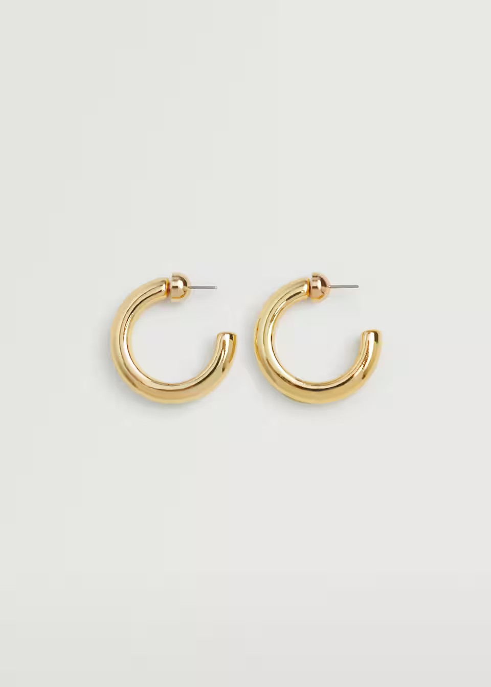 Embossed hoop earrings -  Women | Mango United Kingdom | MANGO (UK)