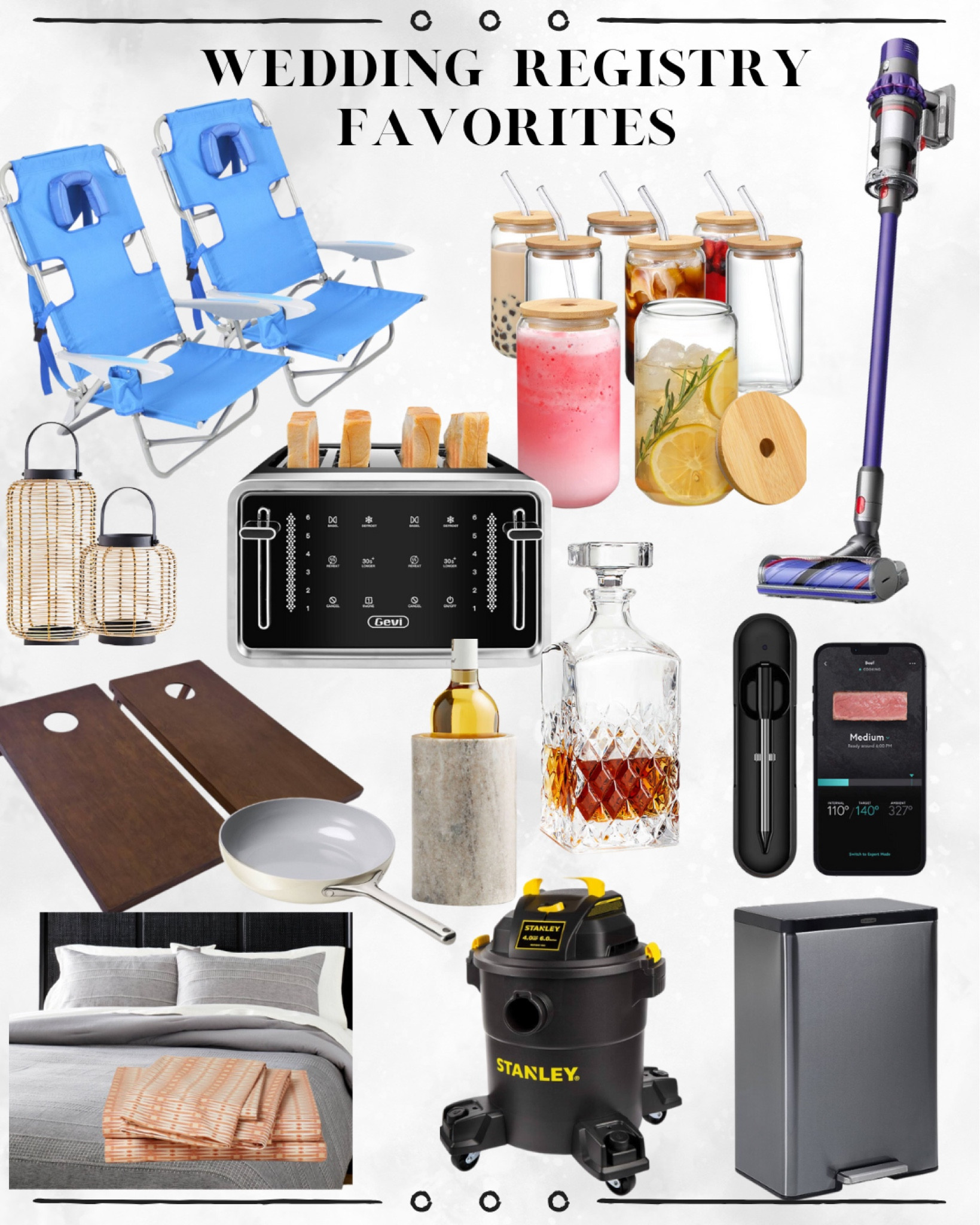 Wedding registry guide! These are some of our favorite items we added! 

Not getting married? These are still great household items everybody needs! 

Wedding Registry / Gift Ideas / Household Items / Dyson / Amazon / Target 

#LTKfindsunder100 #LTKhome #LTKwedding