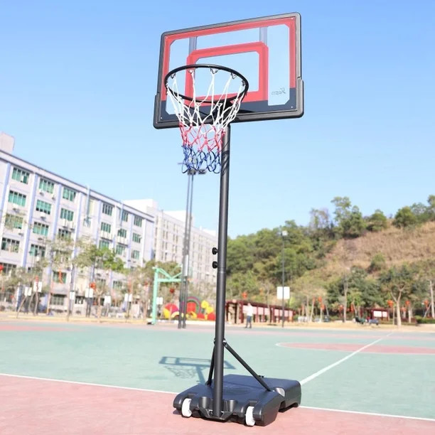 Clearance Portable Basketball Hoop & Goal Basketball System Height Adjustable - Walmart.com | Walmart (US)