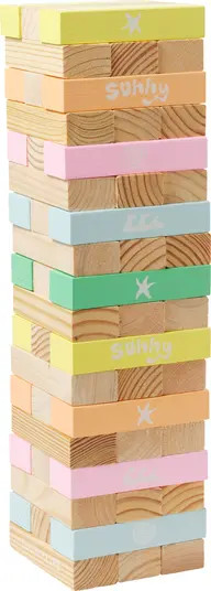 Sunnylife Poolside Giant Wood Jumbling Tower | Nordstrom | Nordstrom