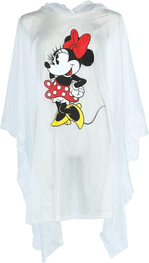 Jerry Leigh Disney Classic Minnie Mouse Rain Poncho | Amazon (US)
