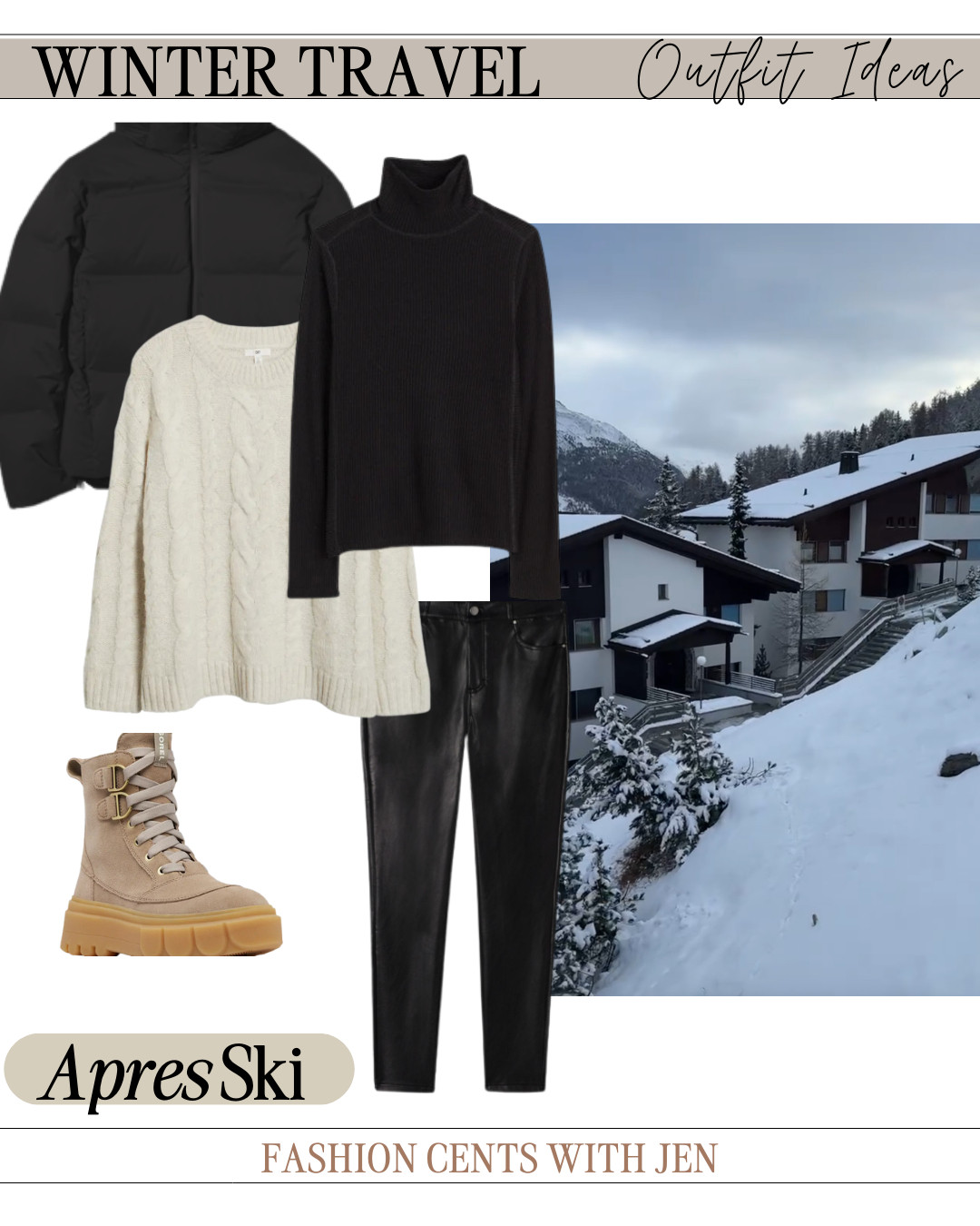 Winter Travel capsule wardobe ideas. This will all fit in a carry-on! Layering tops, jackets and boots to go with everything.  

 #LTKSaleAlert #LTKTravel