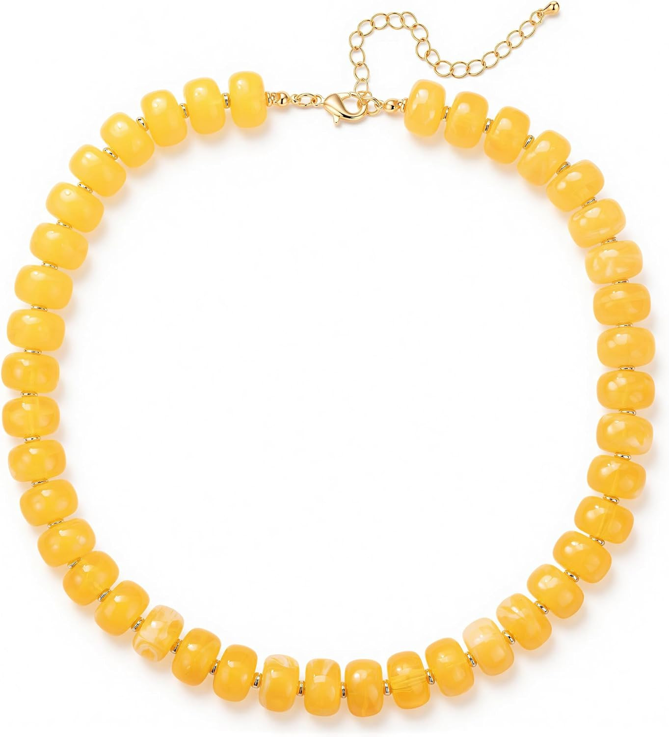 Chunky Beaded Necklaces for Women，Minimalistic Modern Jewelry | Amazon (US)