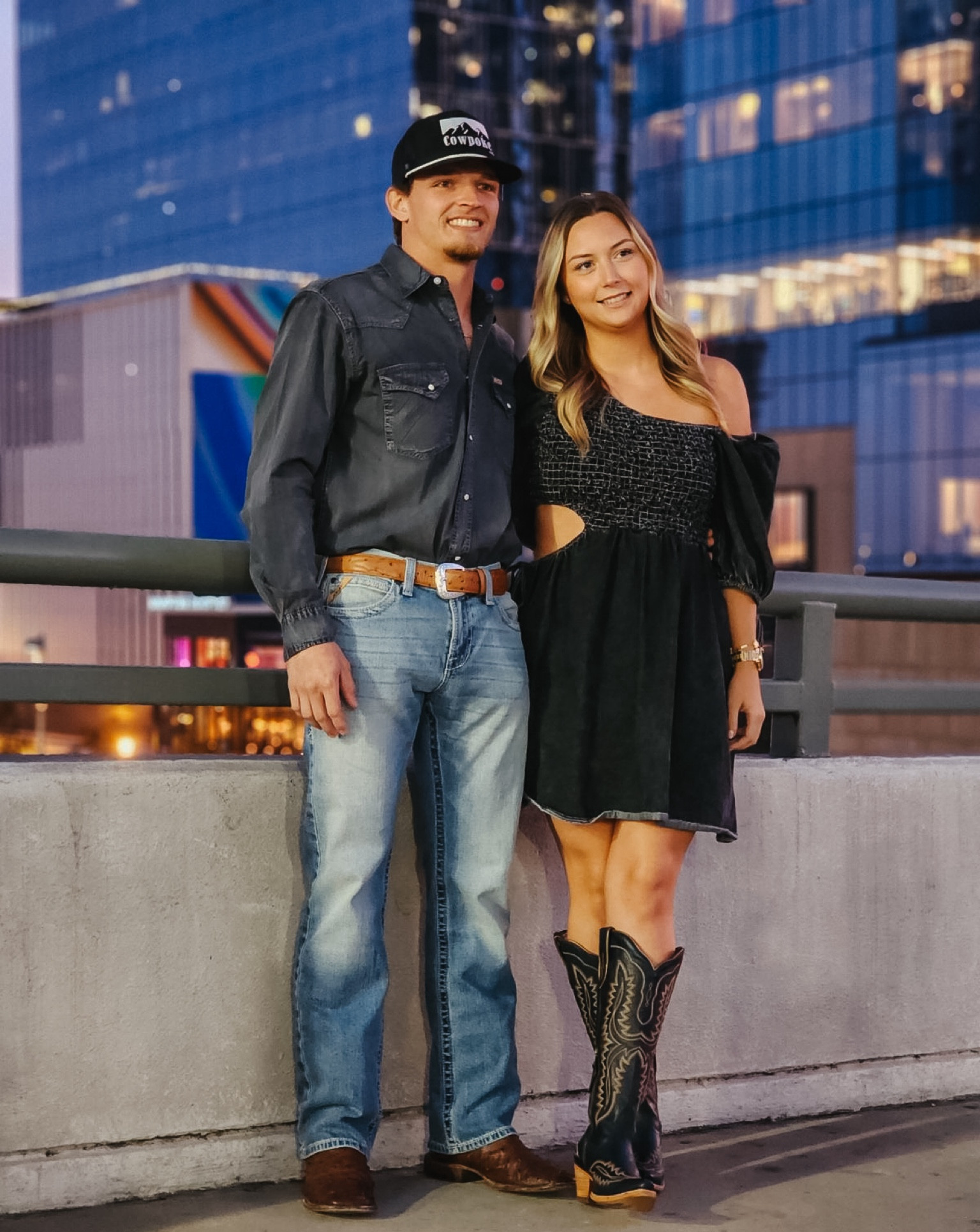 My engagement outfit 🥹 He had bought me these Ariat boots an hour before he proposed!! my new prized possession 🖤

#LTKwedding