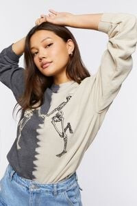Colorblock Skeleton Graphic Pullover | Forever 21 (US)