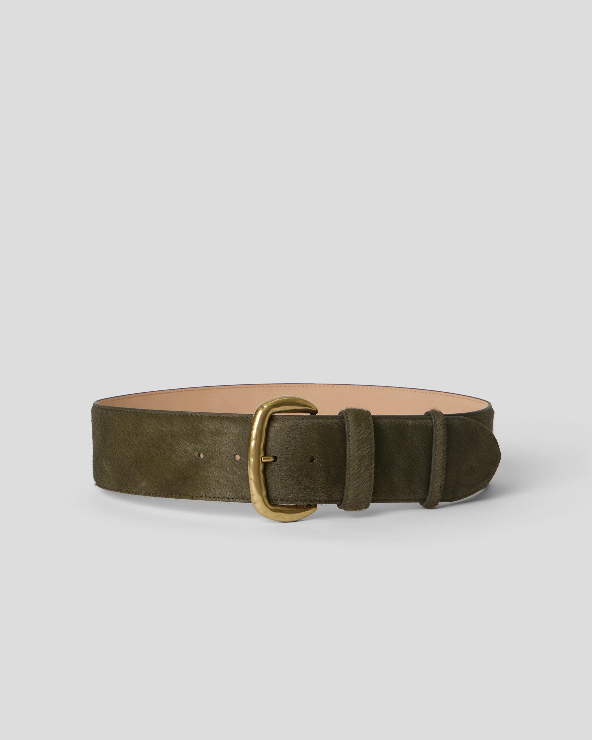 ARTHUR CALF-HAIR LEATHER BELT | B-Low The Belt