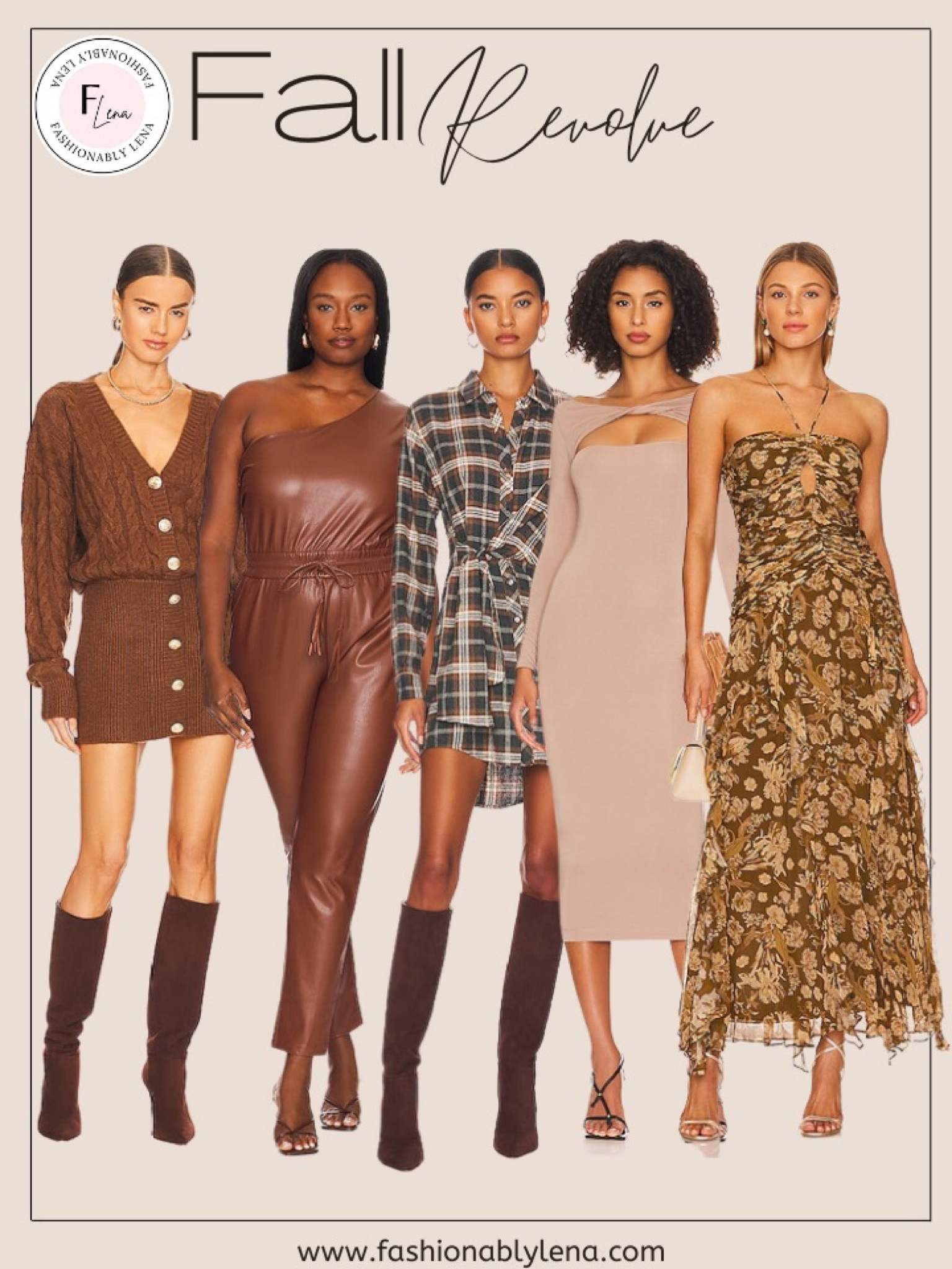 Fall Dress, Fall Outfit, date night dress, Tan Dress, Wedding guest Dress, Cocktail dress, Brown Dress, Beige dress, Fall Top, Fall sweater, brown sweater, black sweater, black blouse, fall blouse, date night blouse. Revolve.

#LTKunder100 #LTKSeasonal #LTKstyletip