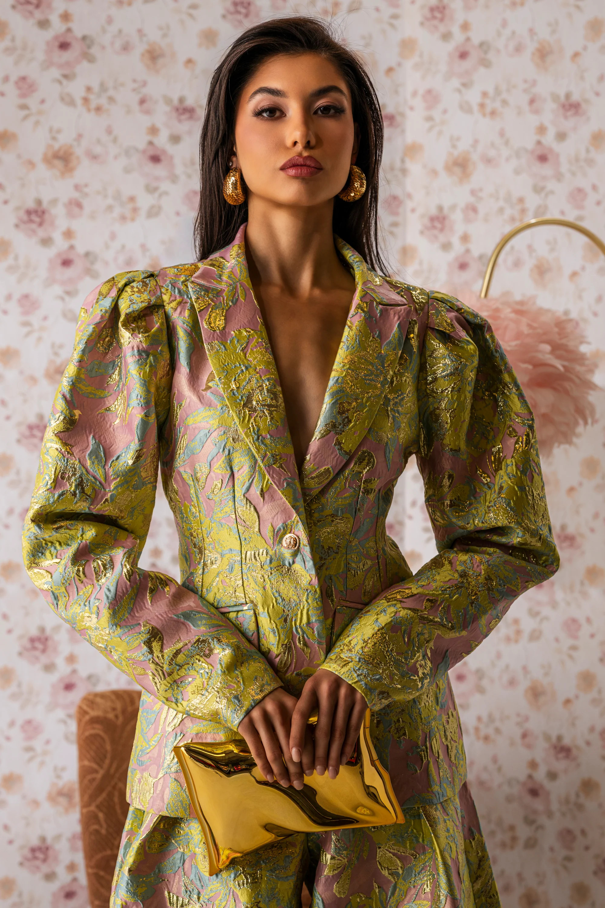LUCY BROCADE BLAZER | AKIRA
