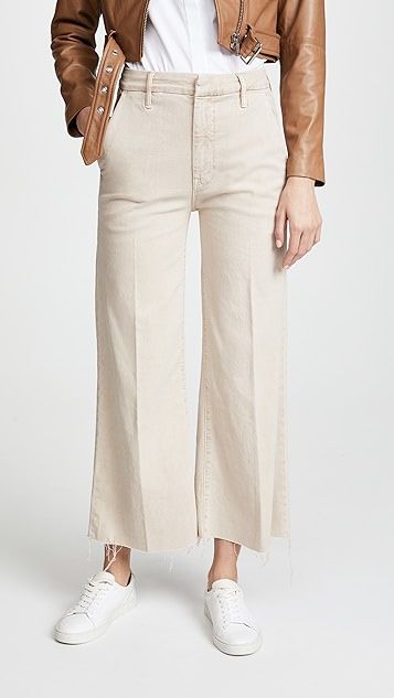 The Roller Crop Prep Fray Pants | Shopbop