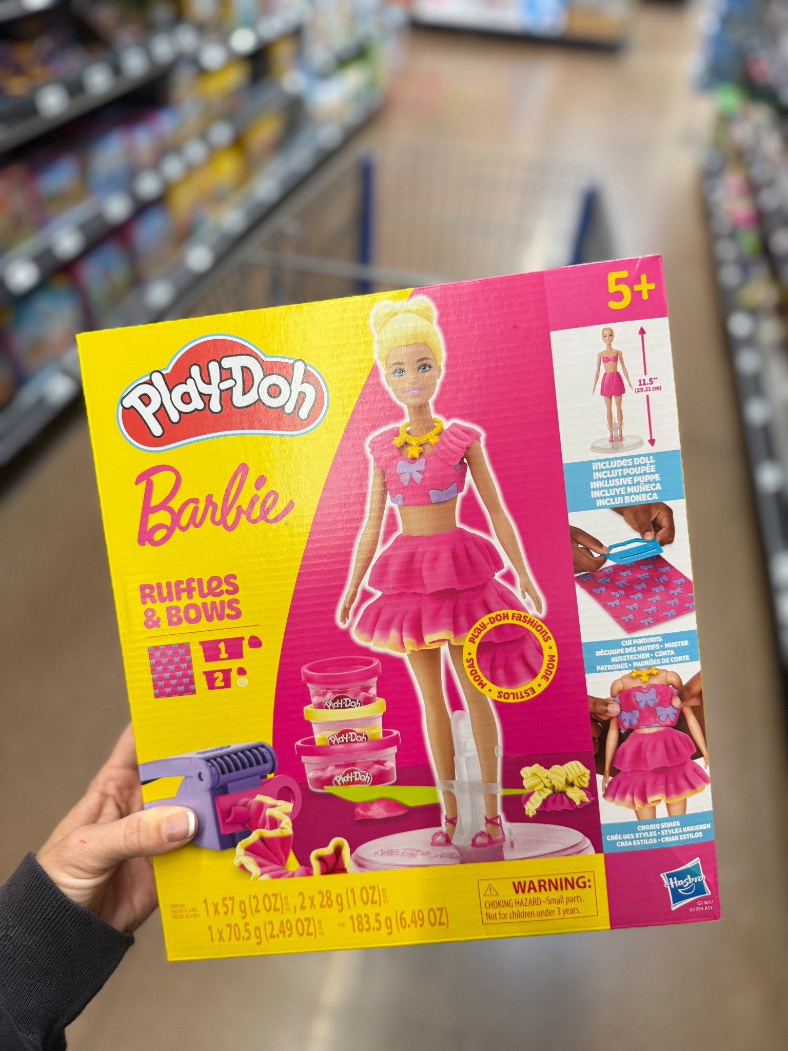 Play-Doh Barbie Ruffles and Bows Set, Make Doll Clothes, Toys for Girls & Boys 5+ / gift idea for little girls #girltoy #barbie #christmasgift 

#LTKKids #LTKGiftGuide #LTKHoliday