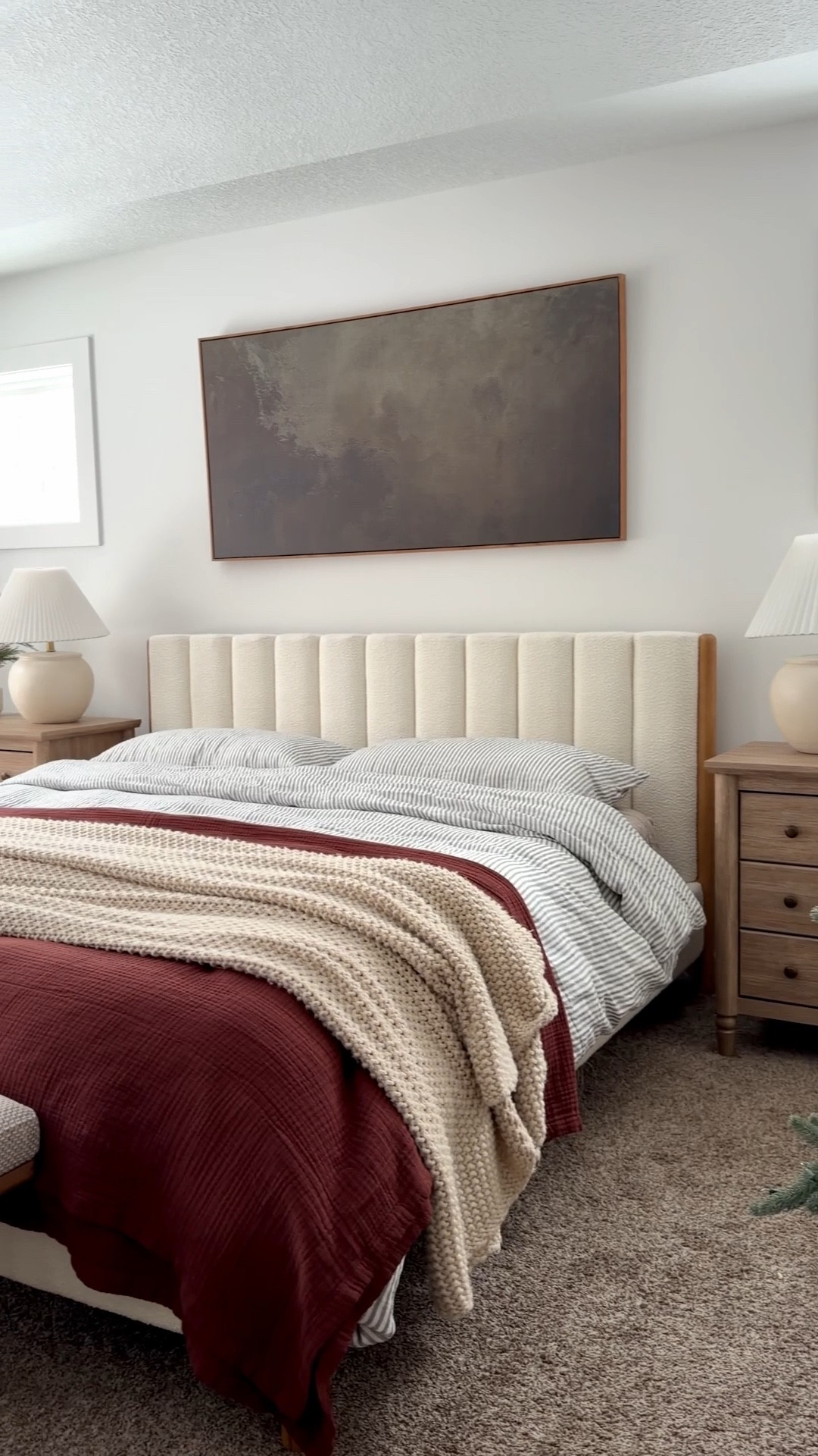 GUESS WHAT??? 

They just dropped a new color and it’s sooooo good! 👌

Follow + comment BEDROOM for the link to both styles in stock! 

The wood is solid and sturdy + they have a USB port in the back!

