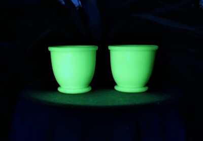 Jadeite by Jeannette, Uranium/Vaseline, Custard Cup  | eBay | eBay US